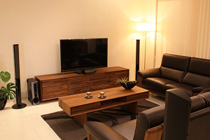 karimoku TVボード「SOLID BOARD」 × パイオニア 5.1サラウンドシステム「HTP-S757」