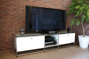 hhstyle.com TVボード「USM Haller unit」 × パイオニア 5.1サラウンドシステム「HTP-S353」