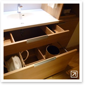 洗面台下収納 >> 洗面台下収納