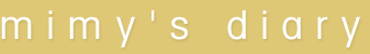 mimy's diary